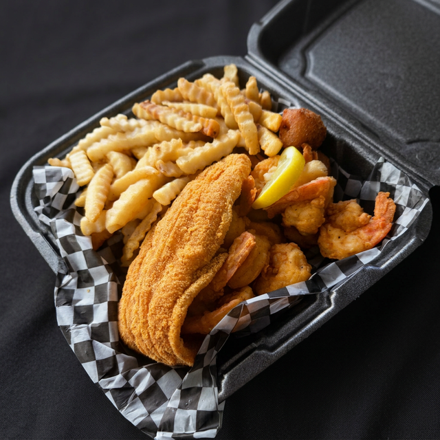 Fish & Shrimp Combo.
